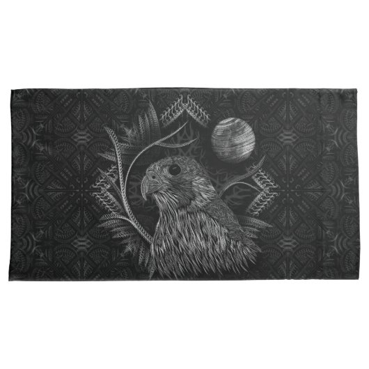 Falcon Full Moon Kussensloop (Voorkant-Rechts)