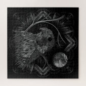 Falcon Full Moon Legpuzzel (Horizontaal)