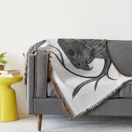 Falcon Full Moon Monogram Deken