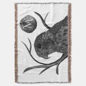 Falcon Full Moon Monogram Deken (Voorkant Verticaal)