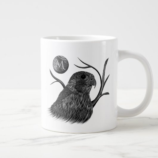 Falcon Full Moon Monogram Grote Koffiekop (Rechts)