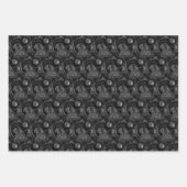 Falcon Full Moon Monogram Inpakpapier Vel (Voorkant 3)