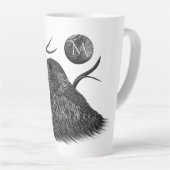 Falcon Full Moon Monogram Latte Mok (Rechterhoek)