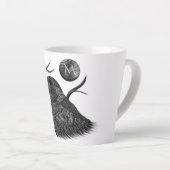 Falcon Full Moon Monogram Latte Mok (Rechterhoek)