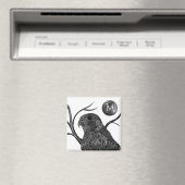 Falcon Full Moon Monogram Magneet (Insitu (Vaatwasser))