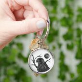 Falcon Full Moon Monogram Sleutelhanger (Hand)