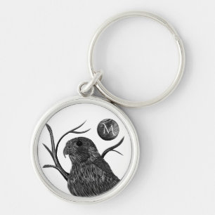 Falcon Full Moon Monogram Sleutelhanger