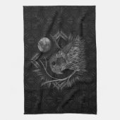 Falcon Full Moon Monogram Theedoek (Verticaal)