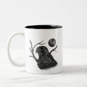 Falcon Full Moon Monogram Tweekleurige Koffiemok (Links)