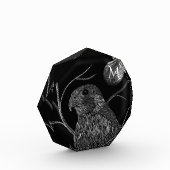 Falcon Full Moon Monogram zwart Fotoblokken (Links)