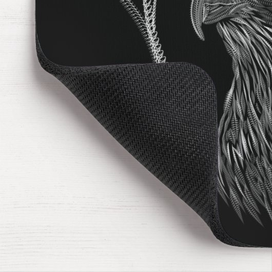 Falcon Full Moon Monogram zwart Muismat (Hoek)