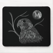 Falcon Full Moon Monogram zwart
