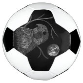 Falcon Full Moon Monogram zwart Voetbal (Gedraaid)