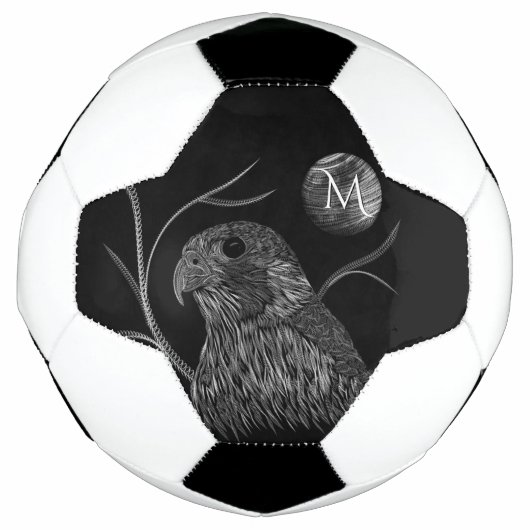 Falcon Full Moon Monogram zwart Voetbal (Voorkant)