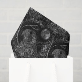 Falcon Full Moon Patroon Tissuepapier