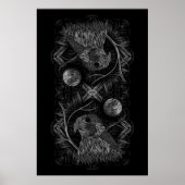 Falcon Full Moon Poster (Voorkant)