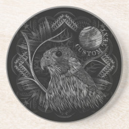 Falcon Full Moon Zandsteen Onderzetter