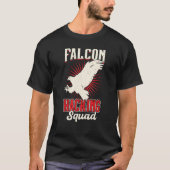 Falcon Hacking Squad Falconry T-shirt (Voorkant)