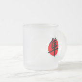 Falcon - Hayabusa Matglas Koffiemok (Voorkant rechts)