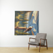 Falcon in Natuur Wandkleed (In Situ (horizontaal))