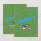 falcon Lake Manitoba Canada (Voorkant / Achterkant)