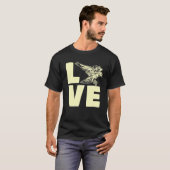 Falcon Lover Falconry T-shirt (Voorkant volledig)
