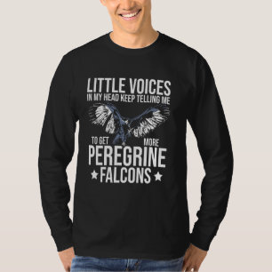 Falcon Lover Vogelaar Vogel Kijken Peregrine Falco T-shirt