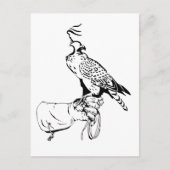 Falcon on Glove Briefkaart (Voorkant)