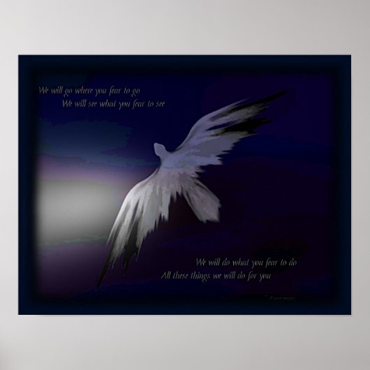 Falcon ~ Politie Poster (Voorkant)