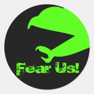 Falcon Sticker Zwart