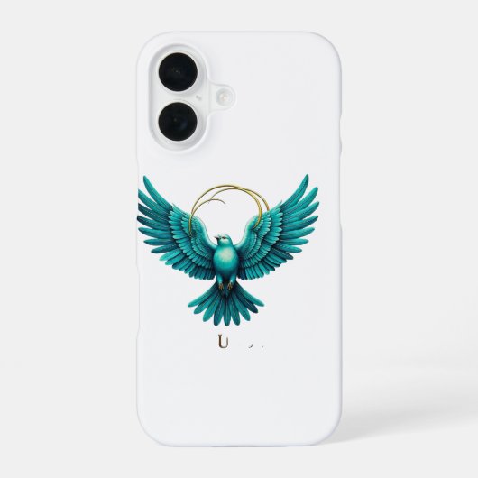 Falcon Style iPhone 16 Hoesje: stijlvolle beveilig iPhone 16 Hoesje (Achterkant)