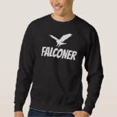 Falcon Trainer Peregrine Falconer Hawk of Trui (Voorkant)