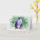 Falcon-Wenskaart Kaart (Gele Bloem)