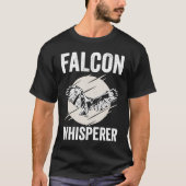 Falcon Whisperer Falconry T-shirt (Voorkant)