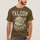 Falcon Whisperer T shirt Hunter  jager (Voorkant)