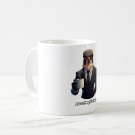 Falcon Zakenman Laadt Focus Koffie Koffiemok