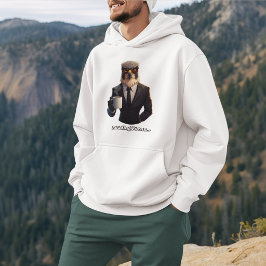 Falcon Zakenman Laadt Focuskoffie Hoodie