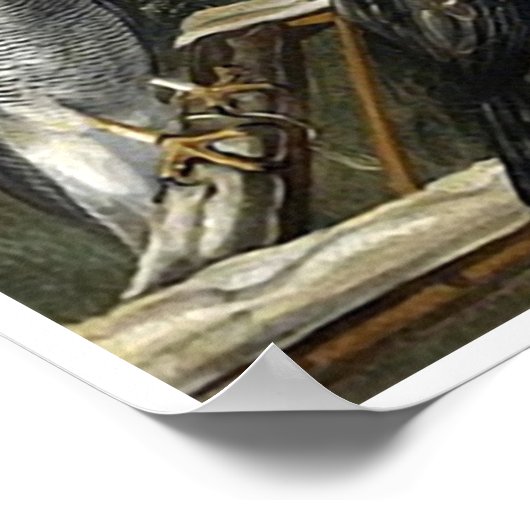 Falconer - 17e eeuw poster (Hoek)