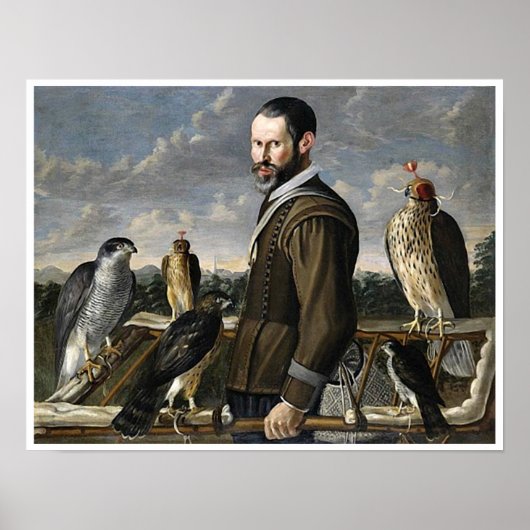 Falconer - 17e eeuw poster (Voorkant)