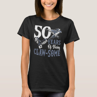 Falconer 50 jaar verjaardag Falconry T-shirt