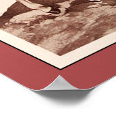 Falconer Captures Cupid - 1923 van Cheri Herouard Poster (Hoek)