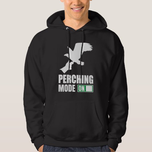 Falconer Falcon Hunter Falconer Tracker Duck Hunte Hoodie (Voorkant)