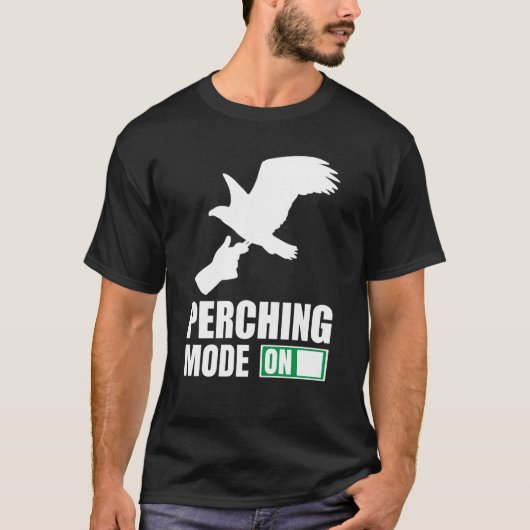 Falconer Falcon Hunter Falconer Tracker Duck Hunte T-shirt (Voorkant)