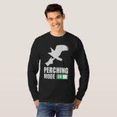 Falconer Falcon Hunter Falconer Tracker Duck Hunte T-shirt (Voorkant volledig)