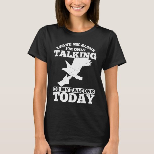 Falconer Falcon Hunter Falconer Tracker Duck Hunte T-shirt (Voorkant)
