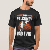 Falconer Falcon Hunter Falconer Tracker Duck Hunte T-shirt (Voorkant)