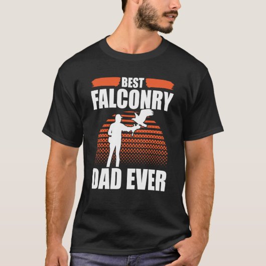Falconer Falcon Hunter Falconer Tracker Duck Hunte T-shirt (Voorkant)