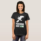 Falconer Falcon Hunter Falconer Tracker Duck Hunte T-shirt (Voorkant volledig)