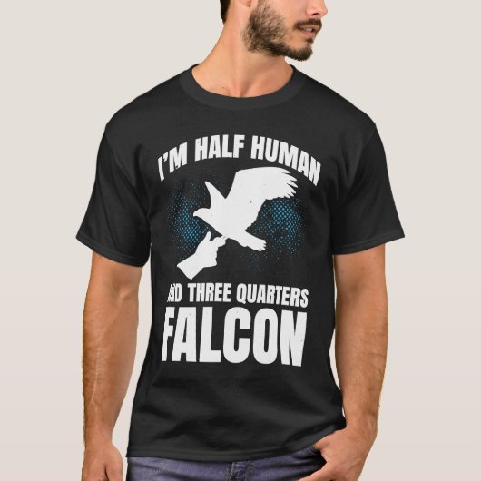 Falconer Falcon Hunter Falconer Tracker Duck Hunte T-shirt (Voorkant)