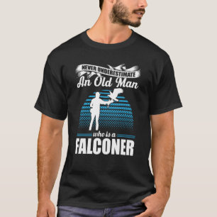 Falconer Hunter Falconer Tracker Duck Hunte T-shirt